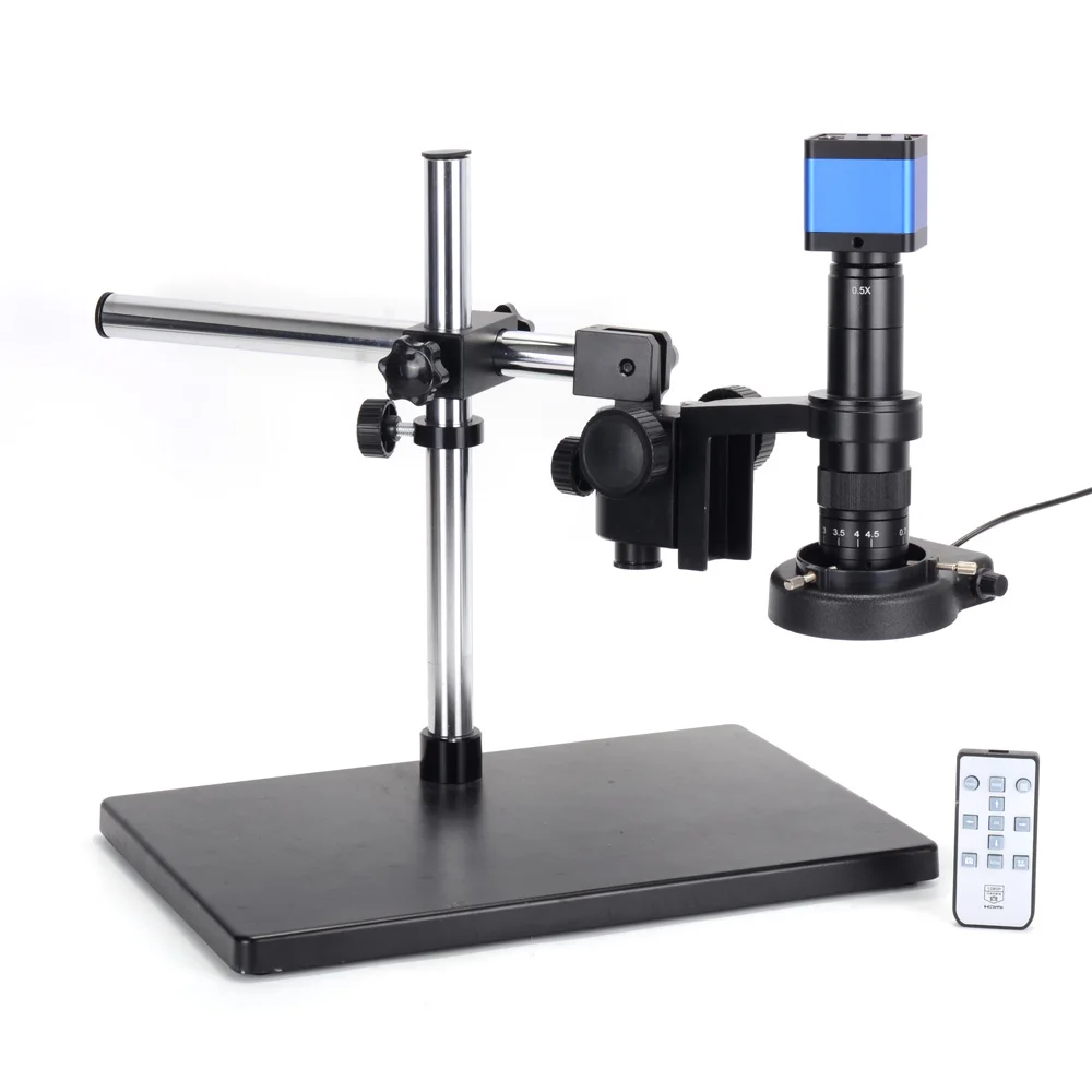 16MP HD 60FPS HDMI usb digital Industry Microscope Camera Set+Big Boom Stand Universal Bracket +180X C-mount lens+ 144 LED Light
16MP HD 60FPS HDMI usb digital Industry Microscope Camera Set+Big Boom Stand Universal Bracket +180X C-mount lens+ 144 LED Light
