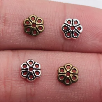 WYSIWYG 200pcs 2 Colors 6x6mm Bead Caps Beads Caps Flower Torus DIY Spaced Apart Jewelry Finding Accessories
WYSIWYG 200pcs 2 Colors 6x6mm Bead Caps Beads Caps Flower Torus DIY Spaced Apart Jewelry Finding Accessories