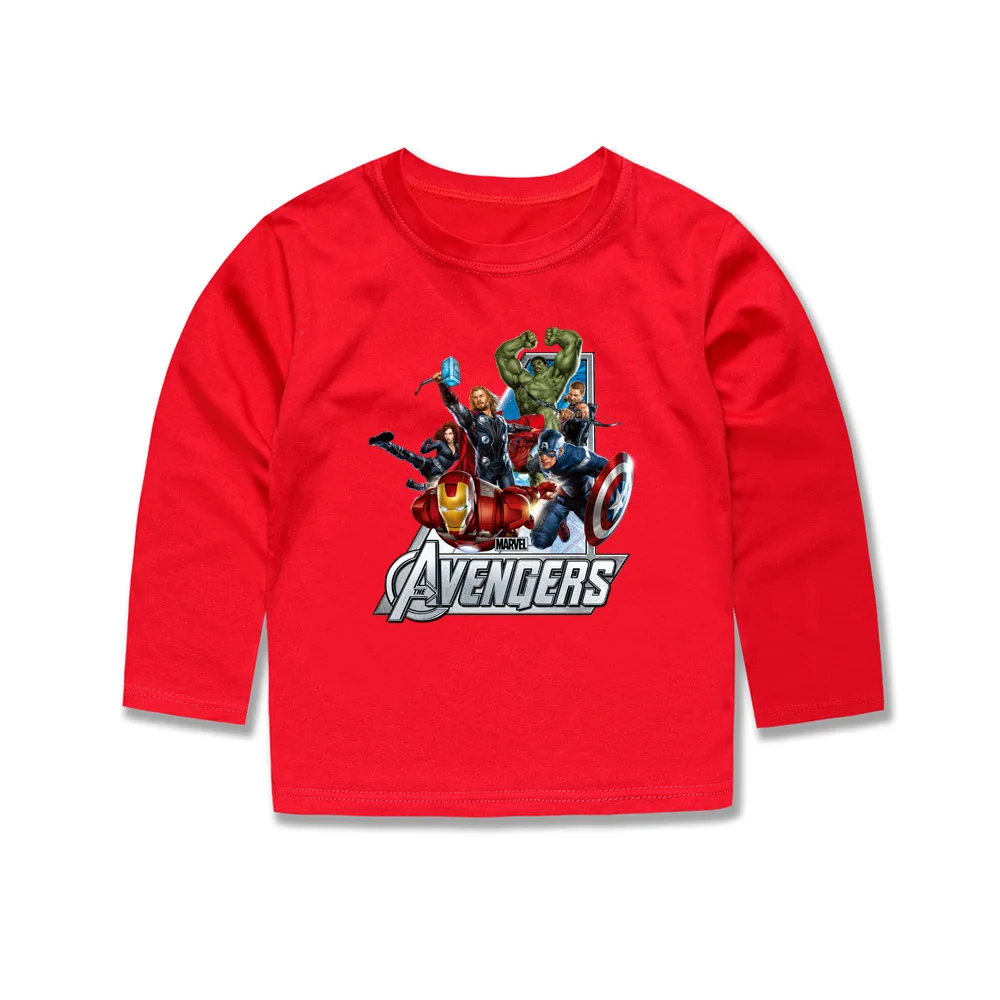 Little Bitty The Avengers Children Full Sleeve Cartoon T-shirts Boys T Shirts Kids Cotton Tops for 2-14Years camisetas nino
Little Bitty The Avengers Children Full Sleeve Cartoon T-shirts Boys T Shirts Kids Cotton Tops for 2-14Years camisetas nino