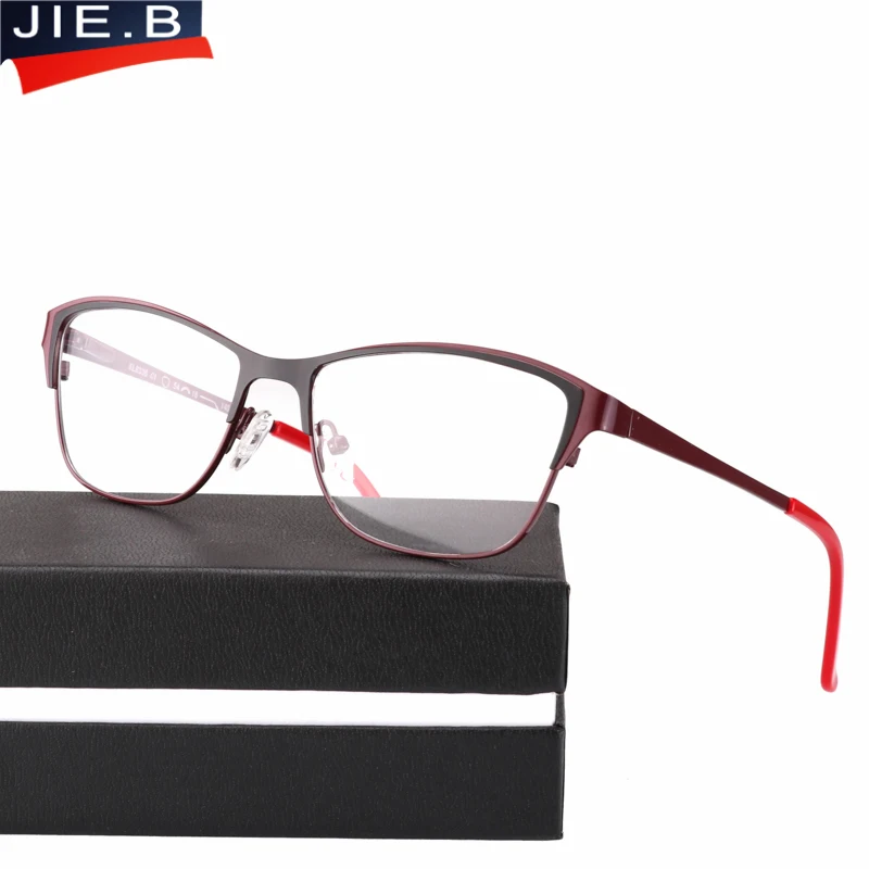 Double color Metal Women Cat Eye Optical Glasses Frame Clear Beautiful Fashion Transparent Grade Armacao De Eyeglasses For Women
Double color Metal Women Cat Eye Optical Glasses Frame Clear Beautiful Fashion Transparent Grade Armacao De Eyeglasses For Women