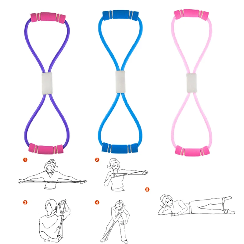 8 Shaped Latex Pull Rope Expander Training Band gum Fitness Elastic Band Resistance Bands Rubber Loops for fitness Elastic Bands
8 Shaped Latex Pull Rope Expander Training Band gum Fitness Elastic Band Resistance Bands Rubber Loops for fitness Elastic Bands