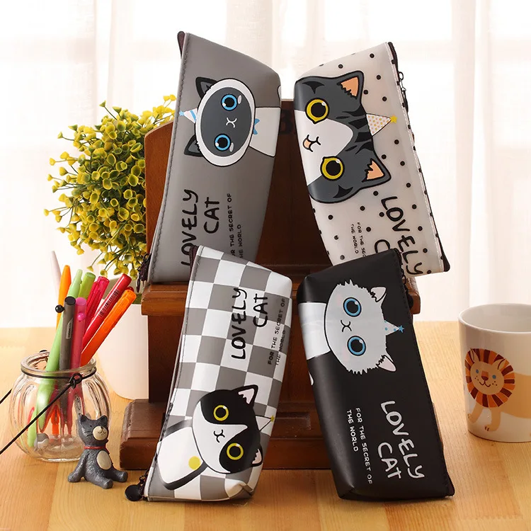 0088 cute cat Korea pen pencil case waterproof bag stationery students creative stationery
0088 cute cat Korea pen pencil case waterproof bag stationery students creative stationery