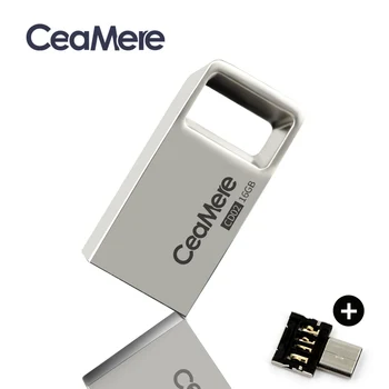 Ceamere CD02 USB Flash Drive 8GB/16GB/32GB/64GB Mini Pen Drive Metal Pendrive 2.0 Flash Drive Memory stick USB disk 64GB USB
Ceamere CD02 USB Flash Drive 8GB/16GB/32GB/64GB Mini Pen Drive Metal Pendrive 2.0 Flash Drive Memory stick USB disk 64GB USB