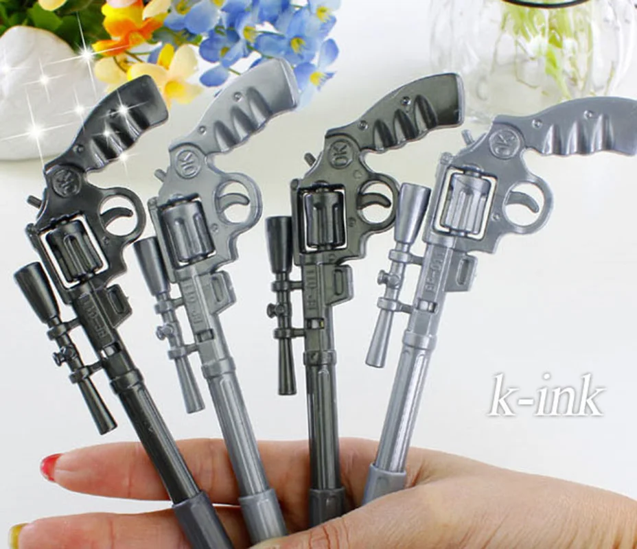 2pcs/lot Novelty Hand Gun Shaped Ballpoint Pen for Children's toy as Kids Writing Supplies
2pcs/lot Novelty Hand Gun Shaped Ballpoint Pen for Children's toy as Kids Writing Supplies
