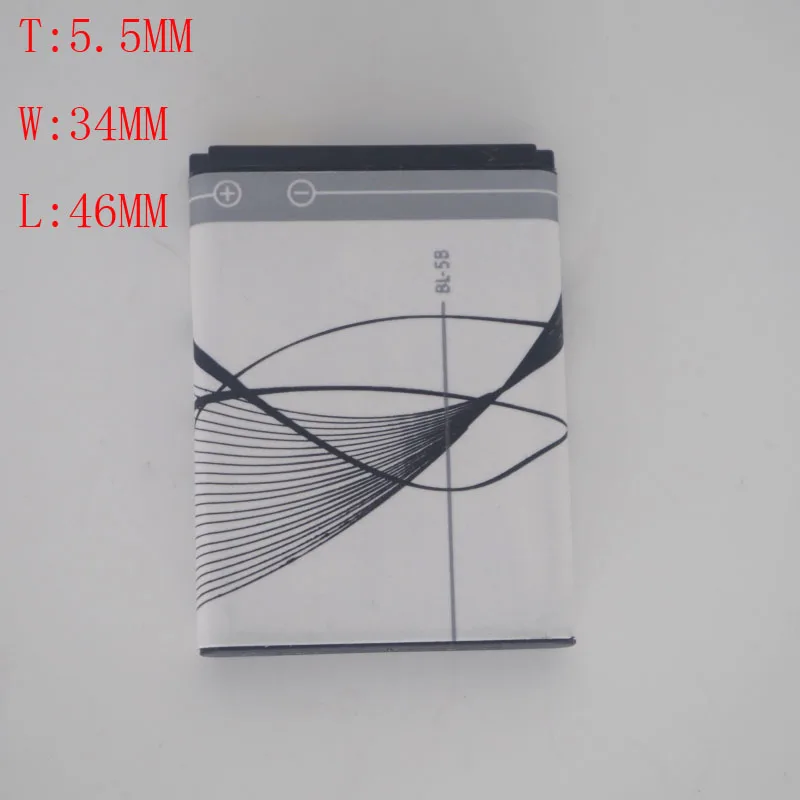 BL-5B Lithium Battery Card speaker General Lithium battery Radio Battery 5b Audio radio cell phone battery
BL-5B Lithium Battery Card speaker General Lithium battery Radio Battery 5b Audio radio cell phone battery