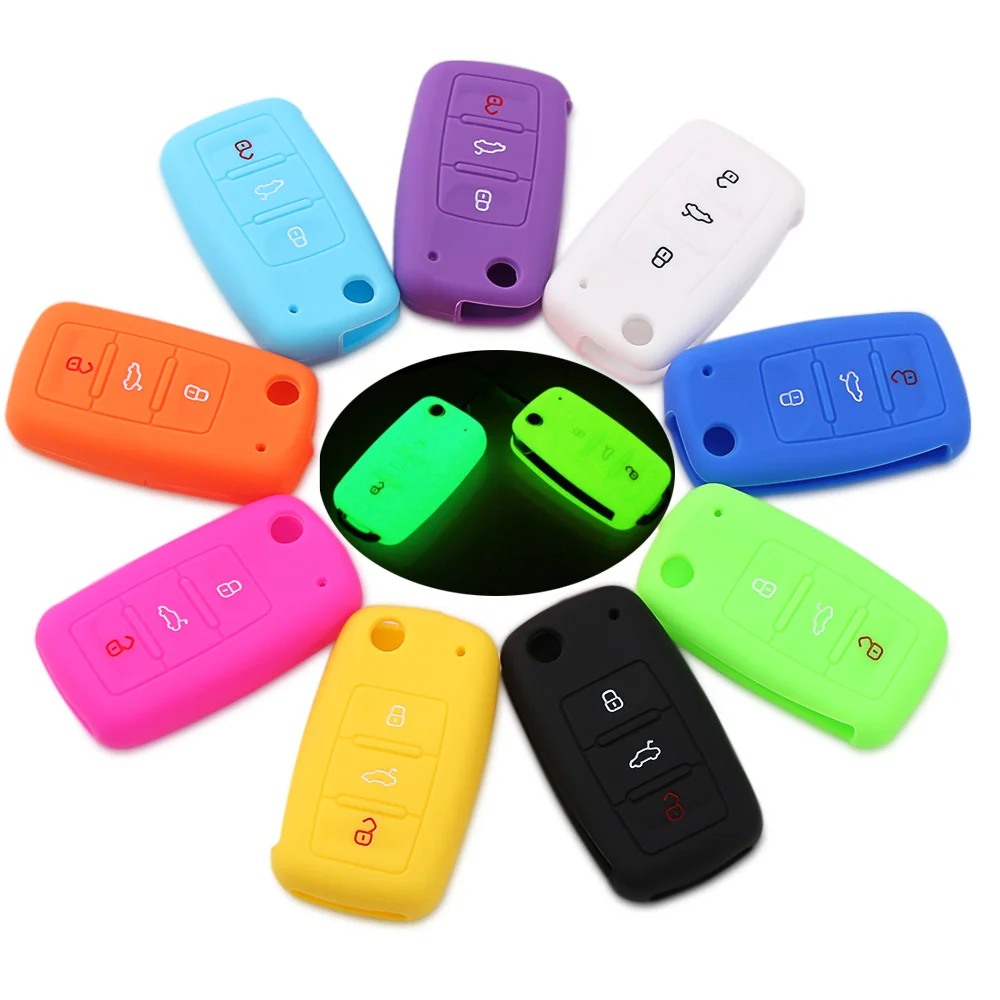 Silicone Key Case For VW Polo Passat B5 Golf 4 5 6 Jetta Mk6 Tiguan Golf CrossFox Plus Eos Scirocco Car Key Cover
Silicone Key Case For VW Polo Passat B5 Golf 4 5 6 Jetta Mk6 Tiguan Golf CrossFox Plus Eos Scirocco Car Key Cover