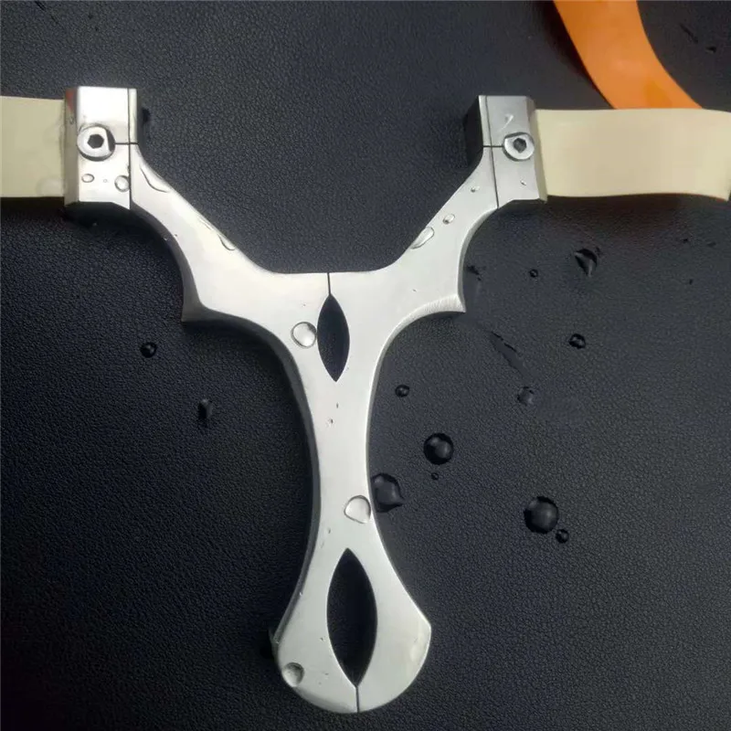 New Powerful High Quality Stainless Steel Slingshot Catapult Hunter Flat rubber band Support Sling Shot Outdoor Hunting
New Powerful High Quality Stainless Steel Slingshot Catapult Hunter Flat rubber band Support Sling Shot Outdoor Hunting