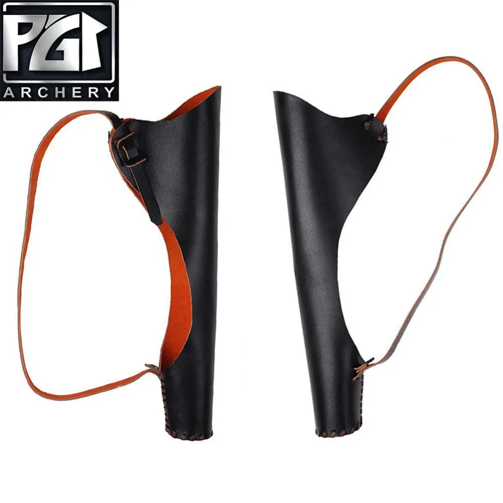 PG1ARCHERY Archery Back Quiver for Arrows, Leather Shoulder Hanged Traditional Quiver Holder with Strap Carry Bag for Arrows
PG1ARCHERY Archery Back Quiver for Arrows, Leather Shoulder Hanged Traditional Quiver Holder with Strap Carry Bag for Arrows
