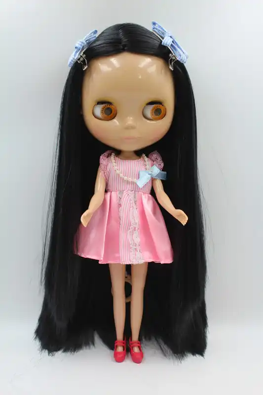 price rbl-528mj bjd mat face diy nude blyth doll birthday gift