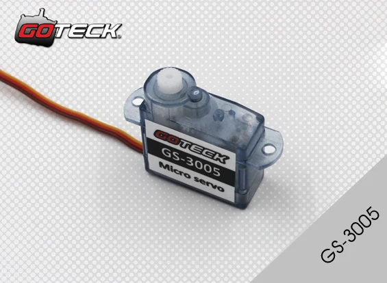 1pc Goteck Servo 0.55/0.7 kg-cm Torque Mini Micro Analog Servo for RC Remote control GS-3005
1pc Goteck Servo 0.55/0.7 kg-cm Torque Mini Micro Analog Servo for RC Remote control GS-3005