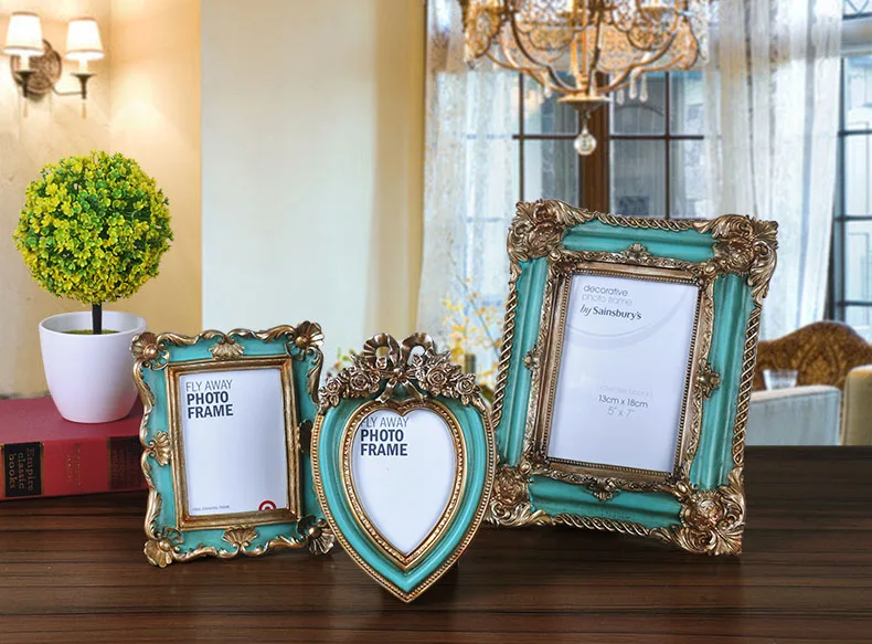 Marco De Foto Clasico Barroco Restaura Los Adornos De Los Marcos