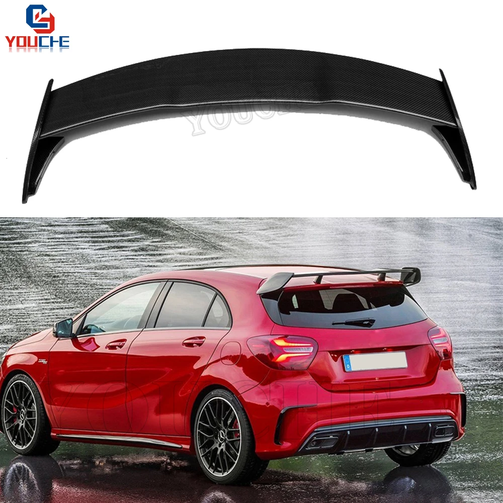 For Mercedes W176 Carbon Fiber Rear Spoiler Trunk Lid 2013 - present A160 A180 A200 A250 A45 AMG Style 5-door Hatchback
For Mercedes W176 Carbon Fiber Rear Spoiler Trunk Lid 2013 - present A160 A180 A200 A250 A45 AMG Style 5-door Hatchback