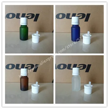 10ml frosted clear/green/brown/blue glass bottle with white anti-theft plastic screw cap,essential oil bottle.
10ml frosted clear/green/brown/blue glass bottle with white anti-theft plastic screw cap,essential oil bottle.