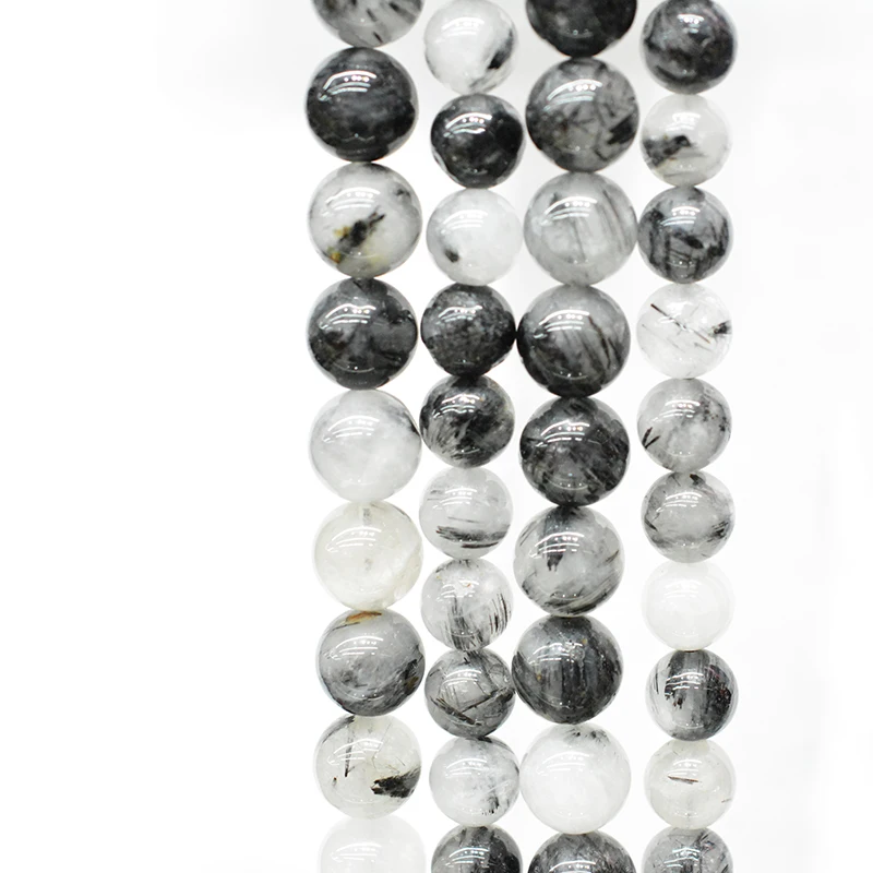 FLTMERH-Pick Size 8 .10.12MM Natural Smooth Black Rutilated Quartz Stone Round Loose Beads 15"/Strand for Jewelry Making
FLTMERH-Pick Size 8 .10.12MM Natural Smooth Black Rutilated Quartz Stone Round Loose Beads 15"/Strand for Jewelry Making