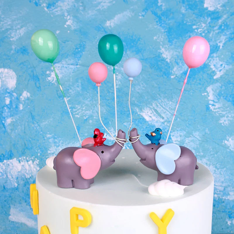 Blue Pink Elephant Balloon Lollipop "Happy Birthday" Collection Cake Topper Dessert Decoration for Birthday Party Lovely Gifts
Blue Pink Elephant Balloon Lollipop "Happy Birthday" Collection Cake Topper Dessert Decoration for Birthday Party Lovely Gifts