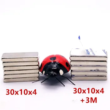 Hot Useful 10/20PCS N52 Neodymium Magnet 30 x 10 x 4 mm Bulk Super Strong Strip Block Bar Magnets Rare Earth cuboid 30*10*4 mm
Hot Useful 10/20PCS N52 Neodymium Magnet 30 x 10 x 4 mm Bulk Super Strong Strip Block Bar Magnets Rare Earth cuboid 30*10*4 mm