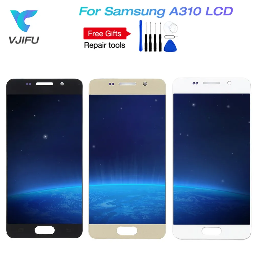 5PCS A310 LCD For SAMSUNG Galaxy A3 2016 lcd A310 A310F Display Touch Screen Digitizer Replacement Parts Display A310f LCD
5PCS A310 LCD For SAMSUNG Galaxy A3 2016 lcd A310 A310F Display Touch Screen Digitizer Replacement Parts Display A310f LCD