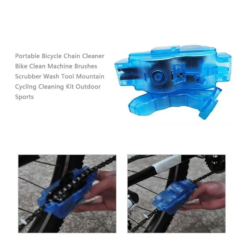 Portable Bicycle Chain Cleaner Bike Clean Machine Brushes Scrubber Wash Cleaning Kit Outdoor Sports Mountain Cycling Cleaners
Portable Bicycle Chain Cleaner Bike Clean Machine Brushes Scrubber Wash Cleaning Kit Outdoor Sports Mountain Cycling Cleaners
