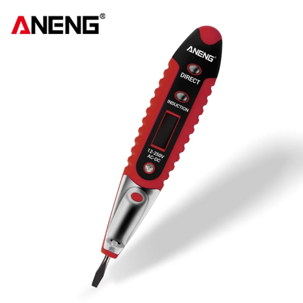 Portable Digital Test Pencil Multifunction AC DC 12-250V Tester Electrical LCD Display Voltage Detector Test Pen for Electrician
Portable Digital Test Pencil Multifunction AC DC 12-250V Tester Electrical LCD Display Voltage Detector Test Pen for Electrician