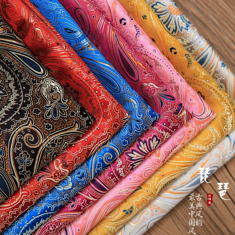 Pipa flower imitate silk brocade Damask jacquard fabric pillow cushion cloth DIY cheongsam cloth Upholstery fabric 75CM*50CM
Pipa flower imitate silk brocade Damask jacquard fabric pillow cushion cloth DIY cheongsam cloth Upholstery fabric 75CM*50CM