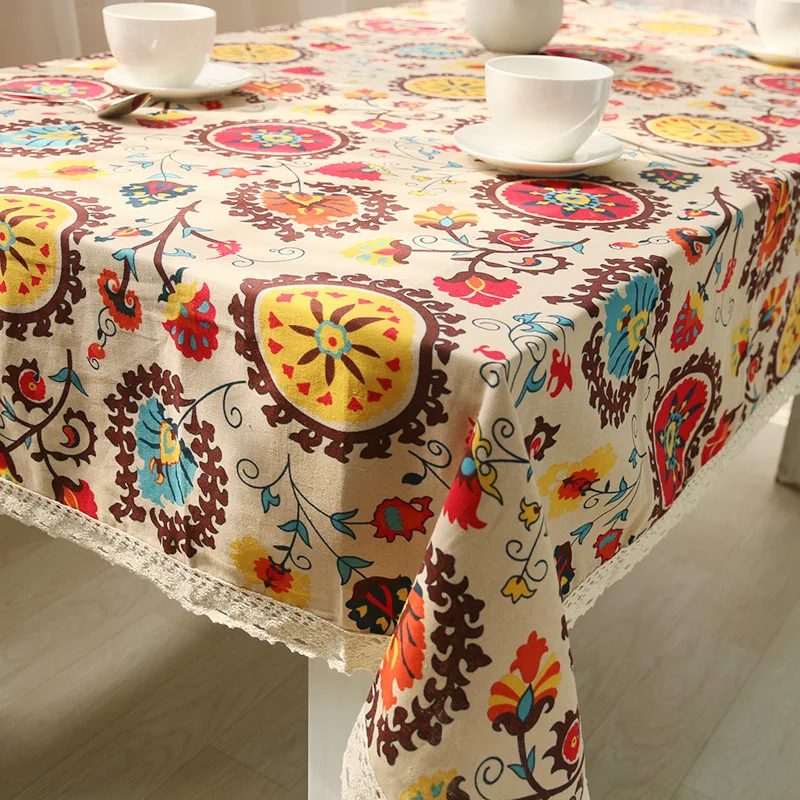 2022 Bohemian National Wind Decorative Table Cloth Cotton Lace Tablecloth Dining Table Cover Kitchen Home Decor
2022 Bohemian National Wind Decorative Table Cloth Cotton Lace Tablecloth Dining Table Cover Kitchen Home Decor