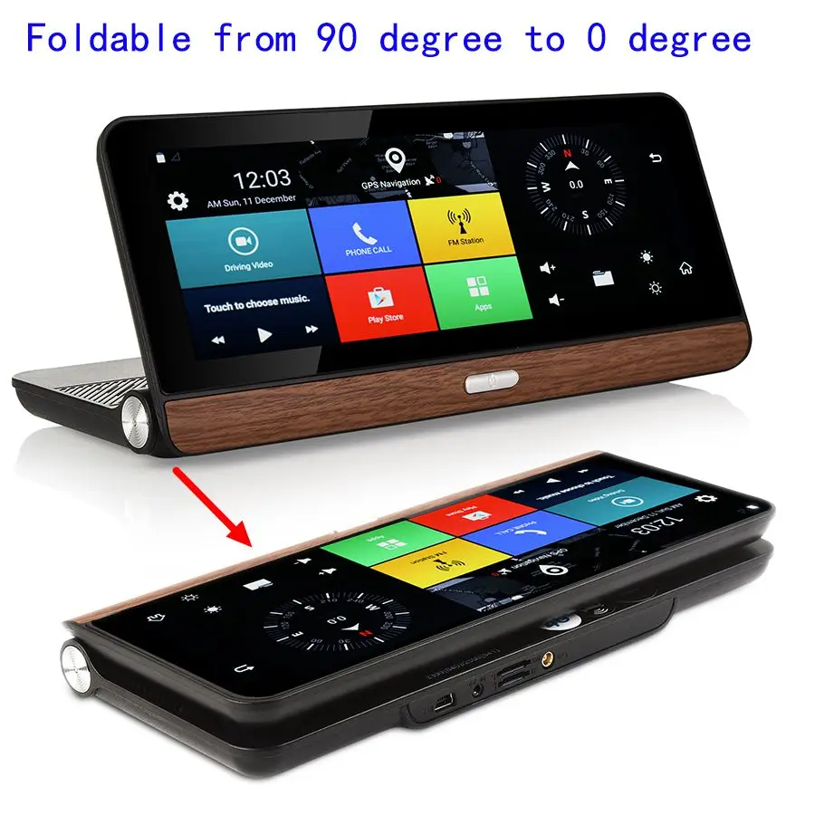 Udricare 8 дюймовый 4G GPS Android 5 1 WiFi Bluetooth SIM карта приборная панель 1080P DVR с двумя