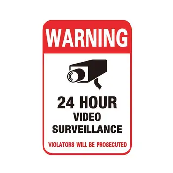 Waterproof Video Surveillance Security Camera Alarm Sticker PVC Sunscreen Warning Decal Signs Wall Sticker
Waterproof Video Surveillance Security Camera Alarm Sticker PVC Sunscreen Warning Decal Signs Wall Sticker