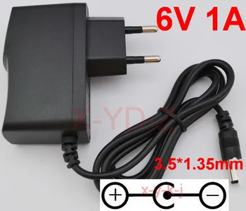 50PCS High quality AC/DC 6V 1A Switching Power Supply adapter Reverse Polarity Negative Inside EU plug
50PCS High quality AC/DC 6V 1A Switching Power Supply adapter Reverse Polarity Negative Inside EU plug