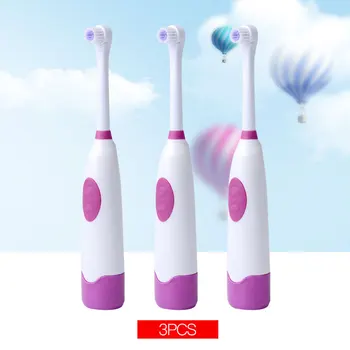 3 Pieces Anti Slip Rotating Anti Slip Waterproof Electric Toothbrush Soft Brushes Whitening Oral Care with Replaceable Heads 44
3 Pieces Anti Slip Rotating Anti Slip Waterproof Electric Toothbrush Soft Brushes Whitening Oral Care with Replaceable Heads 44