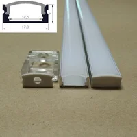3-20pcs 20inch,0.5m each led bar light housing, aluminum profile with Cover,Led channel for 12mm PCB strip housing SDW131 image