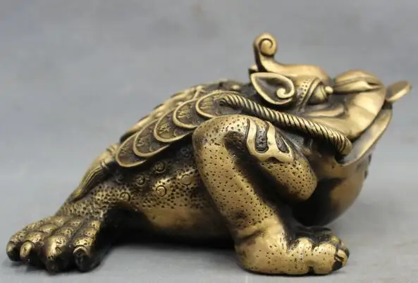 S5340 Chinese Bronze FengShui Wealth Coin Jump Hoptoad Toad Statue Animals Figurine discount 30% (C0324)
S5340 Chinese Bronze FengShui Wealth Coin Jump Hoptoad Toad Statue Animals Figurine discount 30% (C0324)