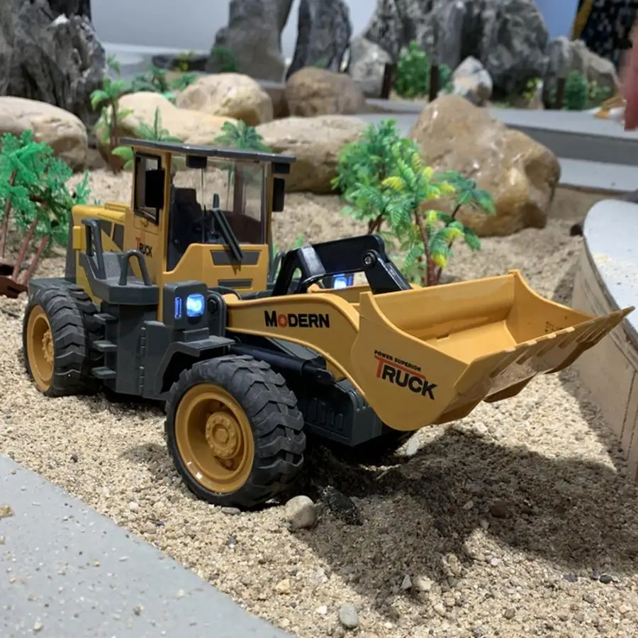 1/16 6CH 27MHZ High Simulation Remote Control Bulldozer Engineering Car RC Car Toy EU Plug 100-240V
1/16 6CH 27MHZ High Simulation Remote Control Bulldozer Engineering Car RC Car Toy EU Plug 100-240V