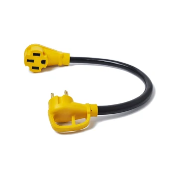 60cm Marine Boat Adapter Cord 30 Amp Male to 50Amp Female 125V RV Electrical Converter Cable
60cm Marine Boat Adapter Cord 30 Amp Male to 50Amp Female 125V RV Electrical Converter Cable