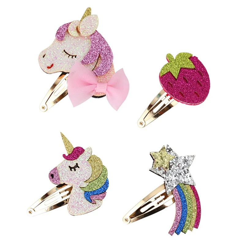 1 Pcs/lot Metallic Glitter Rainbow Snap Hair Clips Rose Color Felt Strawberry Kid Hairpin Pink Fairy Girls Unicorn Hair Barrette
1 Pcs/lot Metallic Glitter Rainbow Snap Hair Clips Rose Color Felt Strawberry Kid Hairpin Pink Fairy Girls Unicorn Hair Barrette