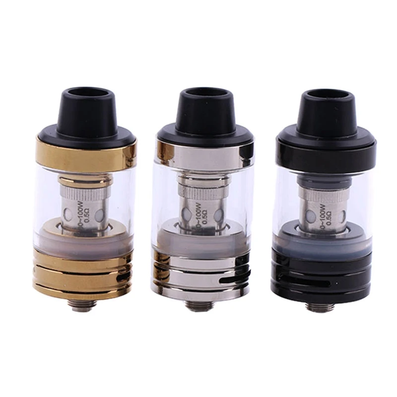 XFKM NEW subohm a Tank Atomizer 2.5ML 510 Thread 0.5ohm Atomizer Tank with spare 0.3ohm coil packing fit for 510 Battery Mod
XFKM NEW subohm a Tank Atomizer 2.5ML 510 Thread 0.5ohm Atomizer Tank with spare 0.3ohm coil packing fit for 510 Battery Mod