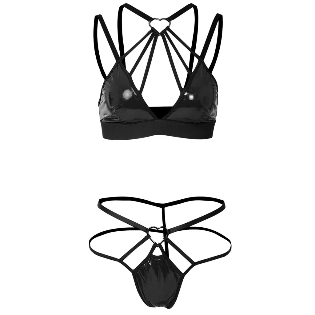 MUQGEW 2019 fashion lingerie sexy hot erotic Sexy Lady Womens Suit sexy Leather Three-Point Love Ring Buckle Underwear#Y3
MUQGEW 2019 fashion lingerie sexy hot erotic Sexy Lady Womens Suit sexy Leather Three-Point Love Ring Buckle Underwear#Y3