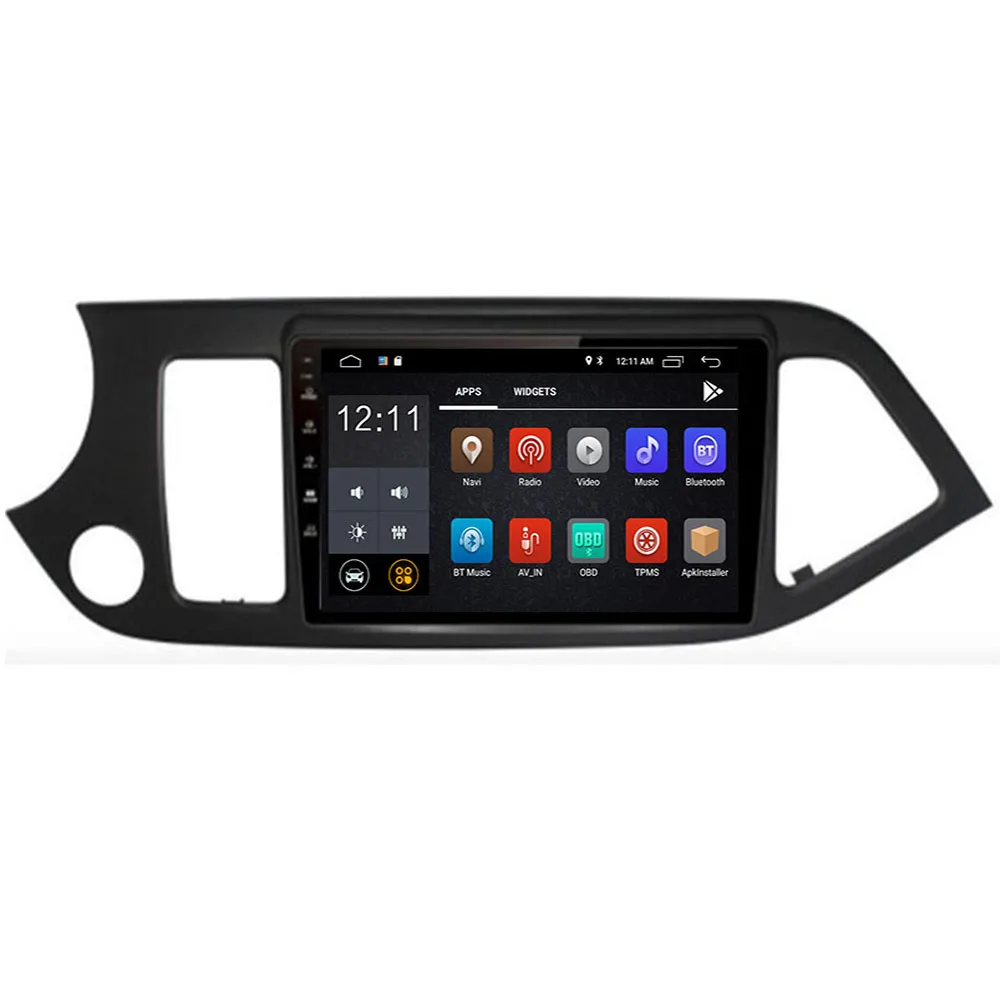 Android 10 2 din автомобильный dvd Авторадио для Kia Morning Picanto 2011 2014-2019 4 Гб RAM Мультимедиа GPS