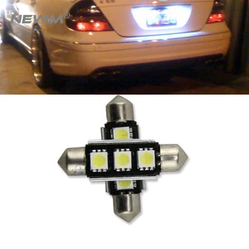 4pcs 39mm C10W C5W 3SMD 3 SMD 5050 LED CANBUS Festoon Bulb Car Licence Plate Light Auto Housing Interior Dome Lamp White DC 12V
4pcs 39mm C10W C5W 3SMD 3 SMD 5050 LED CANBUS Festoon Bulb Car Licence Plate Light Auto Housing Interior Dome Lamp White DC 12V