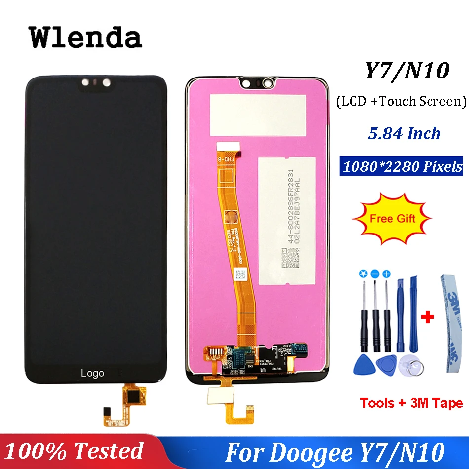 5.48"inch For Doogee Y7 LCD Display and Touch Screen Digitizer Assembly Repair Parts For Doogee N10 Phone + free tools
5.48"inch For Doogee Y7 LCD Display and Touch Screen Digitizer Assembly Repair Parts For Doogee N10 Phone + free tools