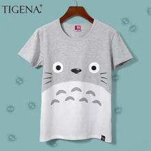 Harajuku Kawaii Cat Totoro T-Shirt Female 2018 Summer Short Sleeve Cotton T shirt Women Tops Graphic Tee Shirt Femme Tshirt