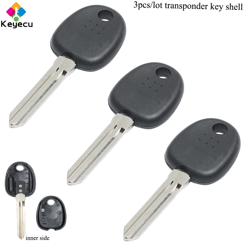 KEYECU 3PCS/Lot Ignition Transponder Chip Car Key Shell - Left Blade - FOB for HYUNDAI Coupe Tucson Elantra Accent Santa Fe i10
KEYECU 3PCS/Lot Ignition Transponder Chip Car Key Shell - Left Blade - FOB for HYUNDAI Coupe Tucson Elantra Accent Santa Fe i10