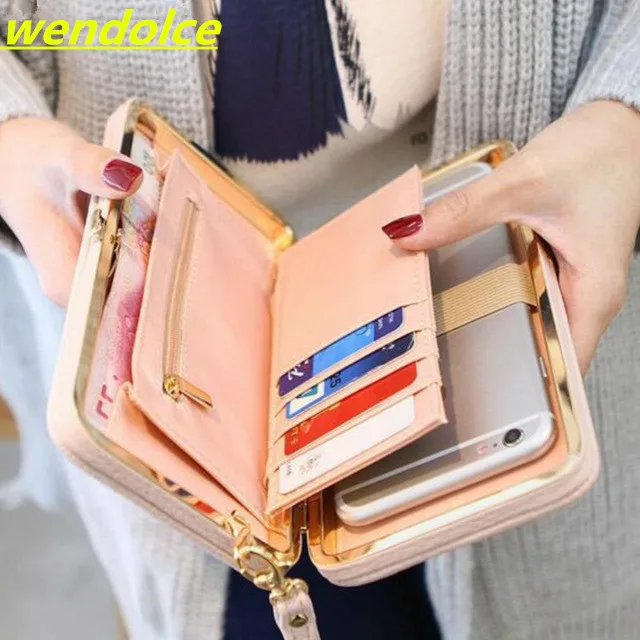 Purse wallet female famous brand card holders cellphone pocket gifts for women money bag clutch
Purse wallet female famous brand card holders cellphone pocket gifts for women money bag clutch