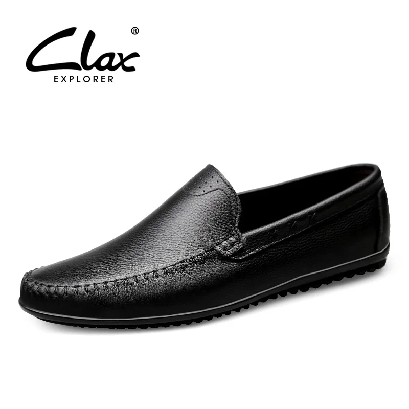 CLAX Mens Leather Shoes Slipons Genuine Leather Man Moccasins Summer Male Loafers Boat Shoe Breathable
CLAX Mens Leather Shoes Slipons Genuine Leather Man Moccasins Summer Male Loafers Boat Shoe Breathable