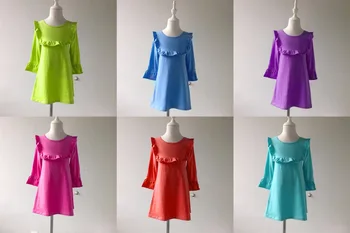 2017 Latest Cheap Design Baby boutique Simple Clothing Solid Color evening dress long sleeve Bib elegant dress
2017 Latest Cheap Design Baby boutique Simple Clothing Solid Color evening dress long sleeve Bib elegant dress
