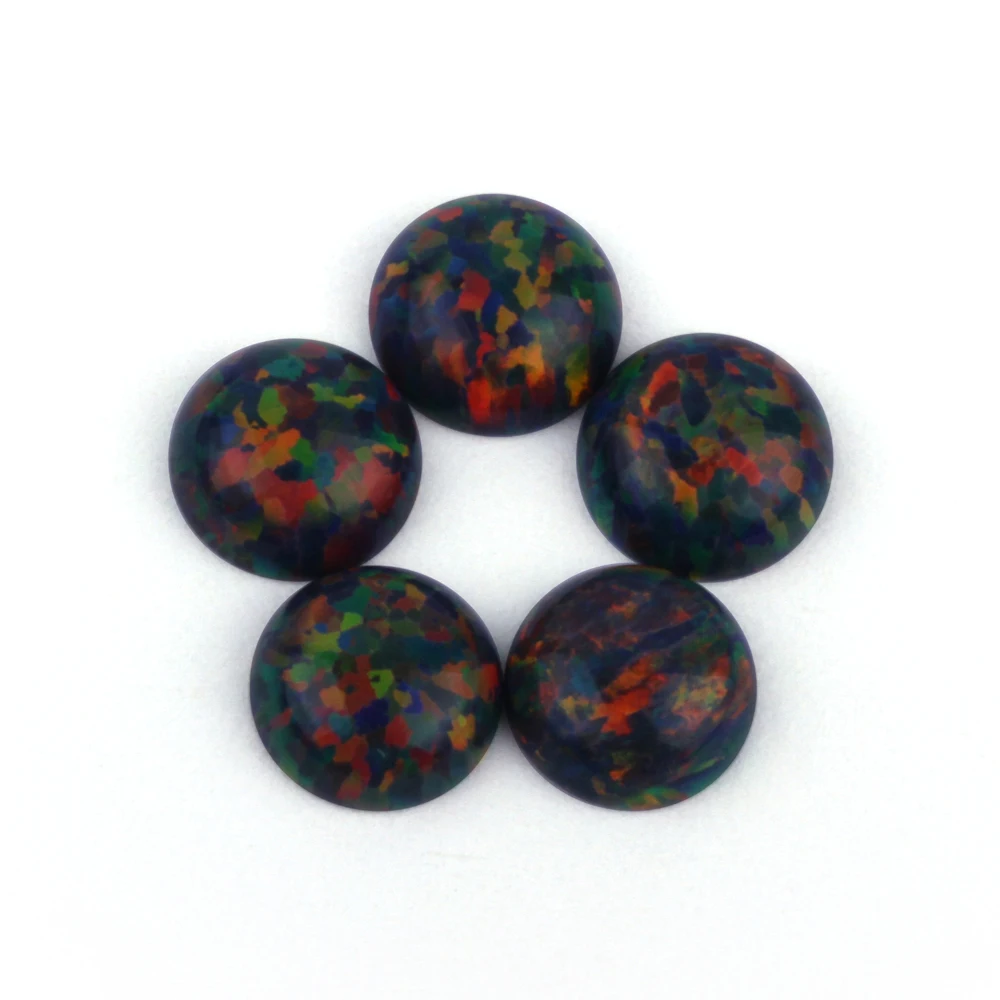 2.0mm~10mm Round Cabochon Flack Bottom OP32 Synthetic Black Opal Loose Stone For Jewelry Making
2.0mm~10mm Round Cabochon Flack Bottom OP32 Synthetic Black Opal Loose Stone For Jewelry Making