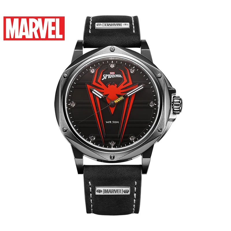 Disney Marvel Hero Watch Men's Quartz Watch 2019 New Spider-Man Personality Student Waterproof Luminous Casual Watch
Disney Marvel Hero Watch Men's Quartz Watch 2019 New Spider-Man Personality Student Waterproof Luminous Casual Watch