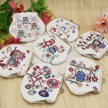 PU Leather Coin Purses Novelty Women Vintage Owl Print Small Wallet Hasp Coin Purse Credit Card Holder Key Money Bags sac femme
PU Leather Coin Purses Novelty Women Vintage Owl Print Small Wallet Hasp Coin Purse Credit Card Holder Key Money Bags sac femme
