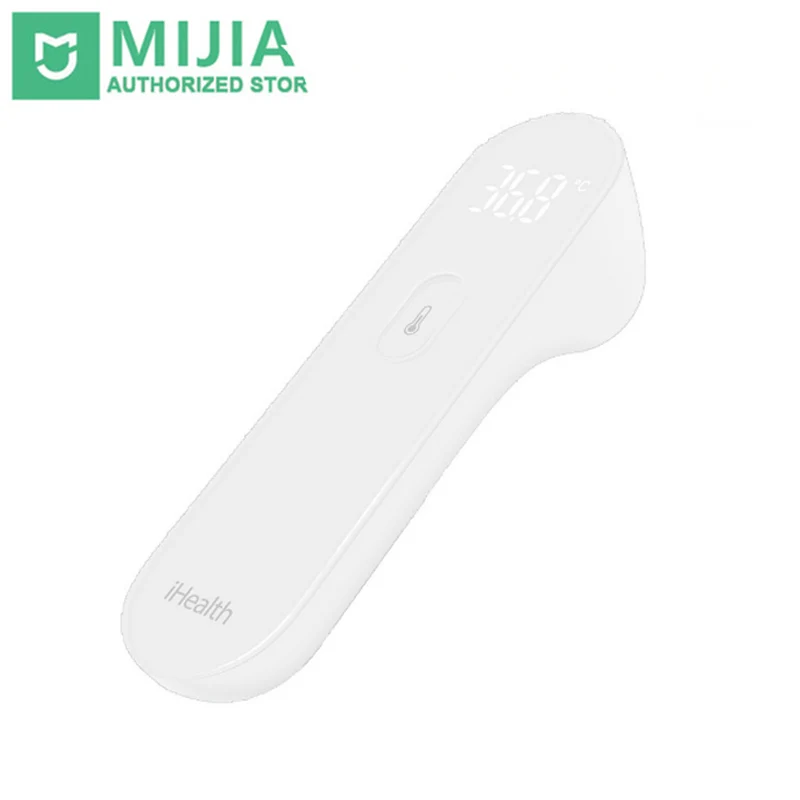 Original Xiaomi Mijia iHealth Thermometer Accurate Digital Fever Infrared Clinical Thermometer Non Contact Measurement LED Shown
Original Xiaomi Mijia iHealth Thermometer Accurate Digital Fever Infrared Clinical Thermometer Non Contact Measurement LED Shown