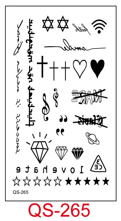 Waterproof Temporary Tattoo Stickers music letter star fake Tatto Geometric animal Flash Tatoo Hand Back Foot for Girl Women Men
Waterproof Temporary Tattoo Stickers music letter star fake Tatto Geometric animal Flash Tatoo Hand Back Foot for Girl Women Men