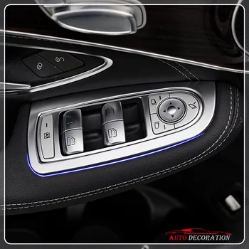 For Left-hand drive!for Mercedes Benz 2015-2018 C Class/ Benz 15-18 GLC Aluminum Window Lift Button Protector Cover Trim 4*
For Left-hand drive!for Mercedes Benz 2015-2018 C Class/ Benz 15-18 GLC Aluminum Window Lift Button Protector Cover Trim 4*